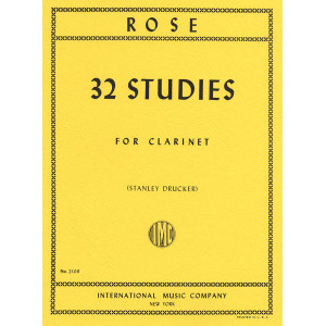 32 Estudios para Clarinete ROSE